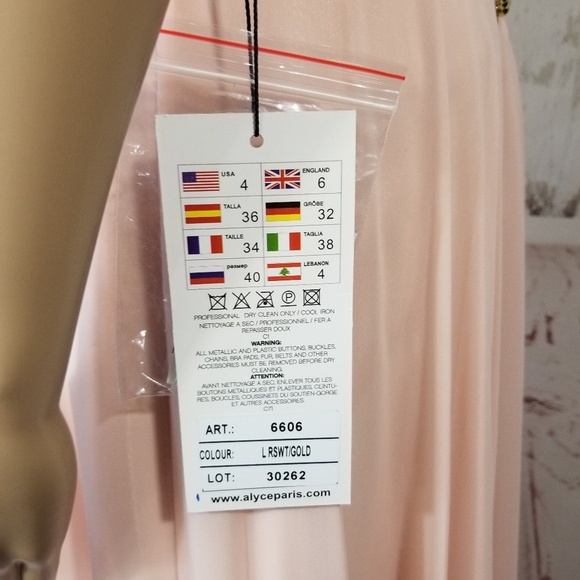 ALYCE PARIS A-line Prom Dress 6606 - Picture 6 of 8